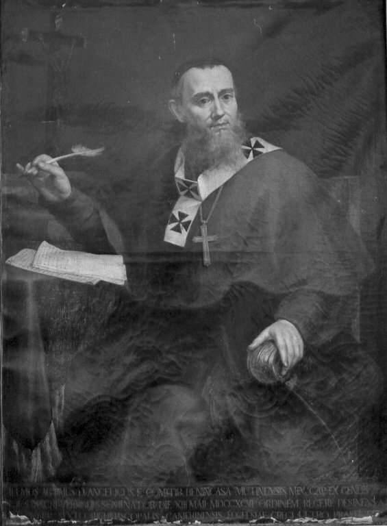 Ritratto di padre Angelico dei Conti Benincasa (dipinto) by Padre Raffaello da R
